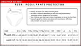 R194 Pool Protector Pants Adults - Swimwear and Accessories
